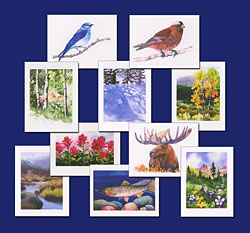 Rocky Mountain notecard collection