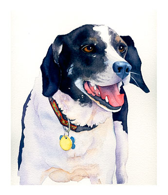 Million Dollar Smile watercolor note cards